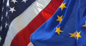 US/Eurozone flags